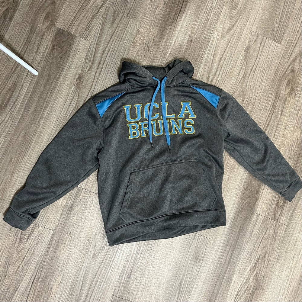UCLA Bruins Oversized Hoodie in Gray & Blue